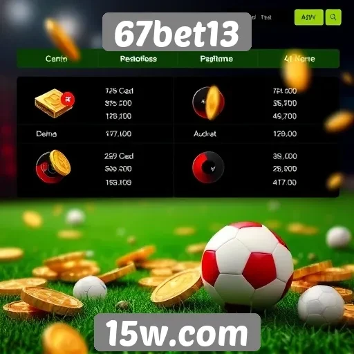 Opções de pagamento disponíveis no 67bet13